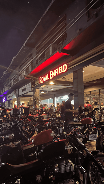 Royal Enfield ride